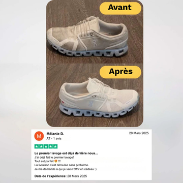 Sac de nettoyage chaussures Clair'Step