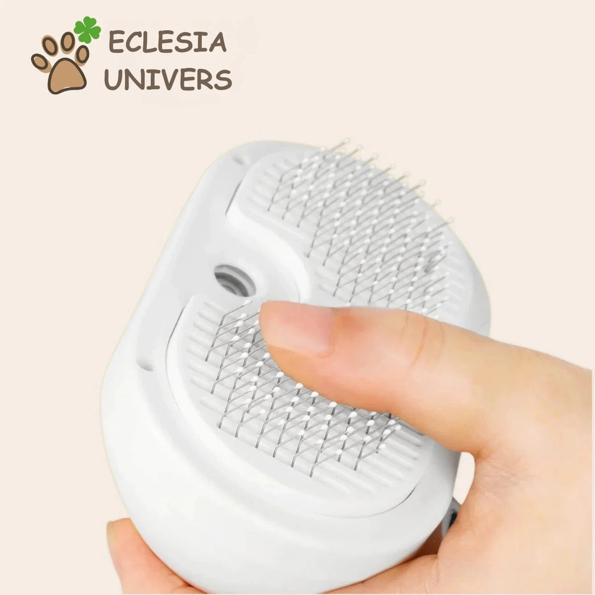 PawsBrushy® Steamy Pro - Brosse de toilettage professionnelle pour animaux de compagnie