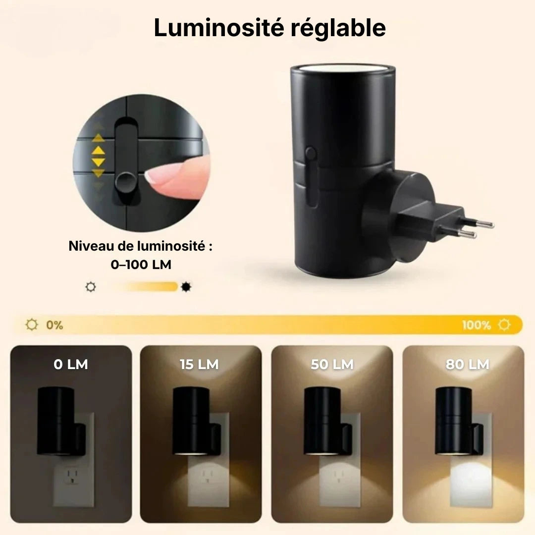 Lumora™ - Lampe murale LED haut de gamme