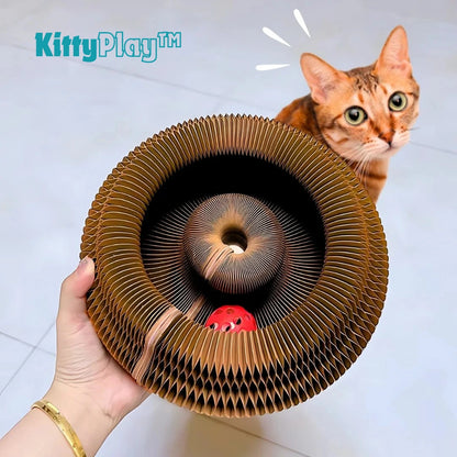 KittyPlay™ – Tunnel accordéon Interactif pour chat
