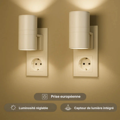 Lumora™ - Lampe murale LED haut de gamme