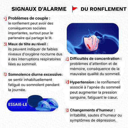 SomniGuard - Embout buccal universel silencieux anti-ronflement