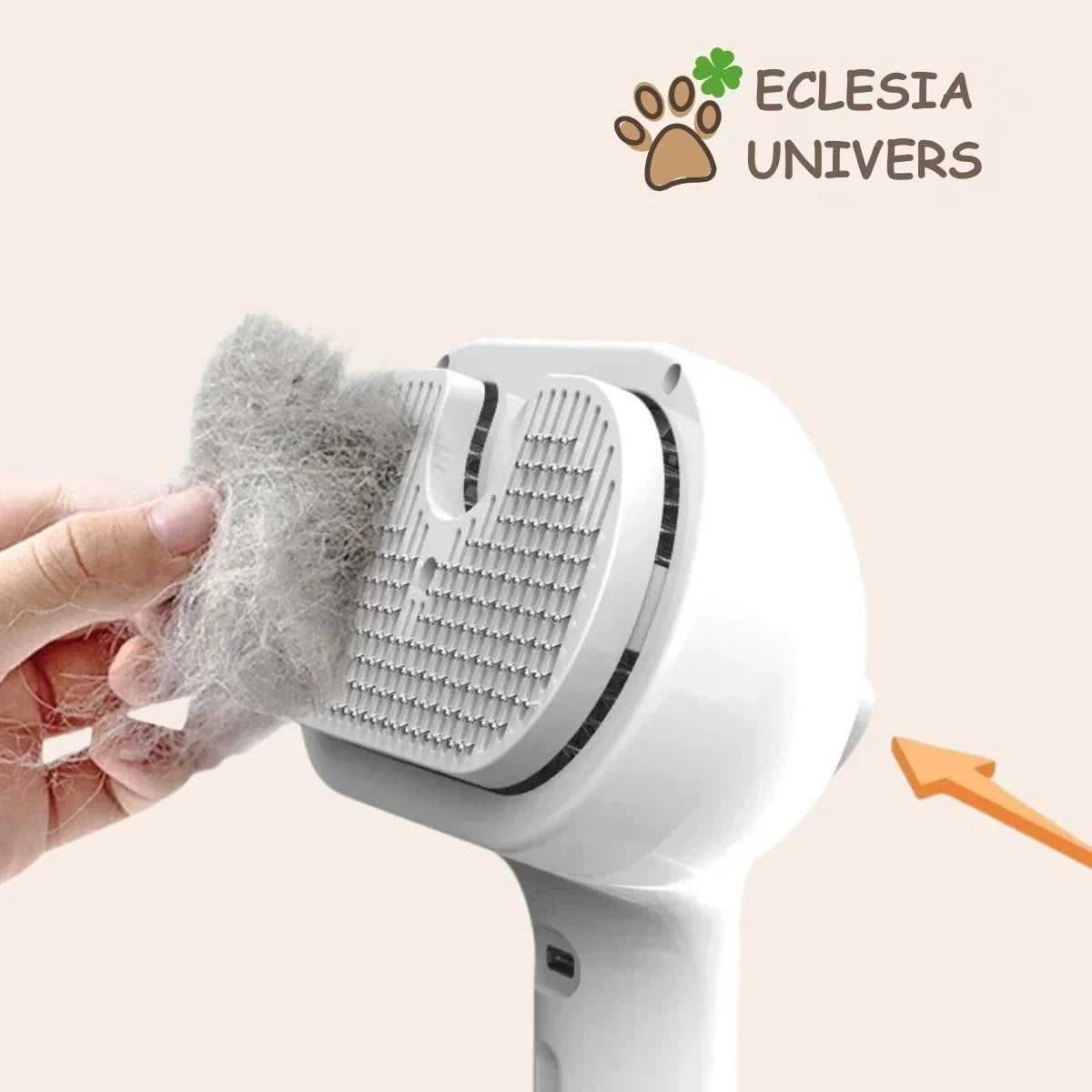 PawsBrushy® Steamy Pro - Brosse de toilettage professionnelle pour animaux de compagnie