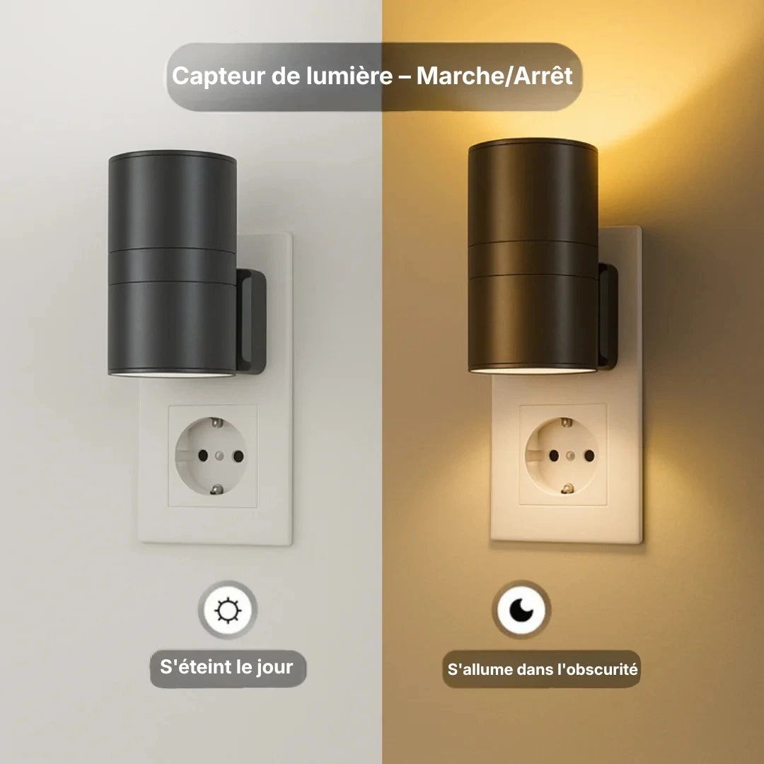 Lumora™ - Lampe murale LED haut de gamme