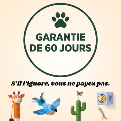 Plumy™ - Jouet oiseau volant interactif pour chat
